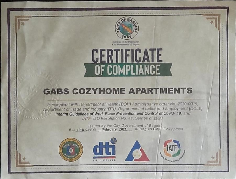 Gab'S Cozyhome At Bonbel Condo, Botanical Gardens Baguio Baguio City Exterior foto